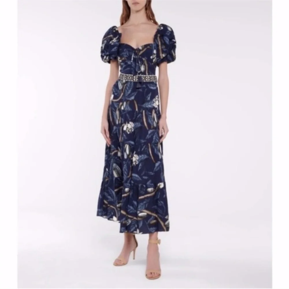 NEW Johanna Ortiz Botanical Heritage Dress 10 - Picture 8 of 17